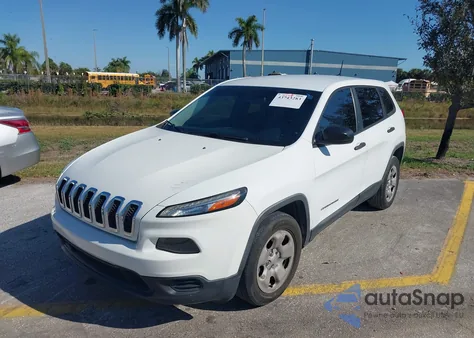 2017 Jeep Cherokee Sport Fwd z USA, uszkodzony, nr VIN 1C4PJLAB9HW641251